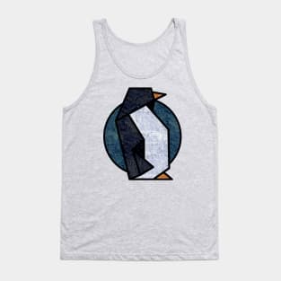 Mosaic Tile Penguin Tank Top